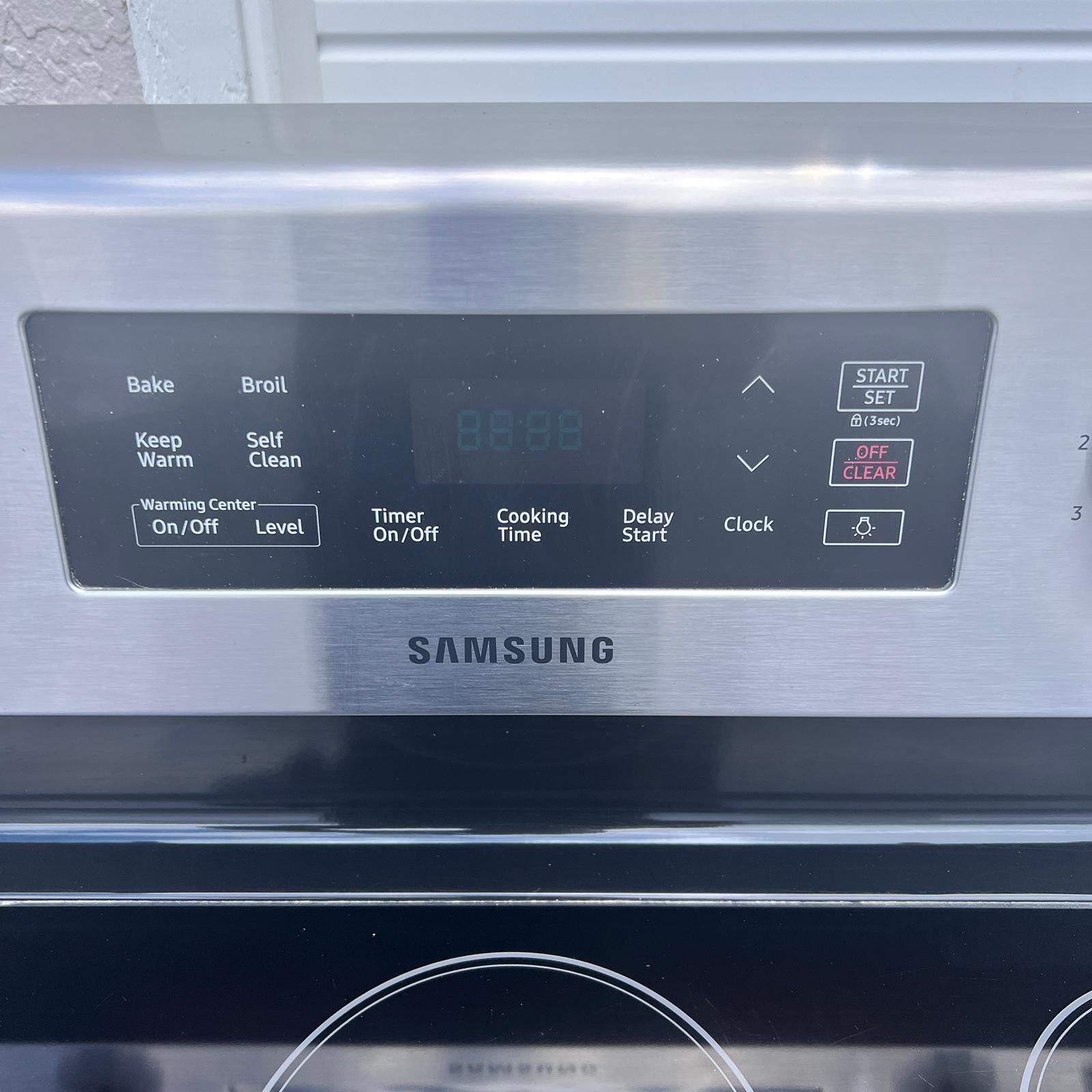 Samsung Stainless Steel Electric Stove Samsung Stainless Steel Electric Stove